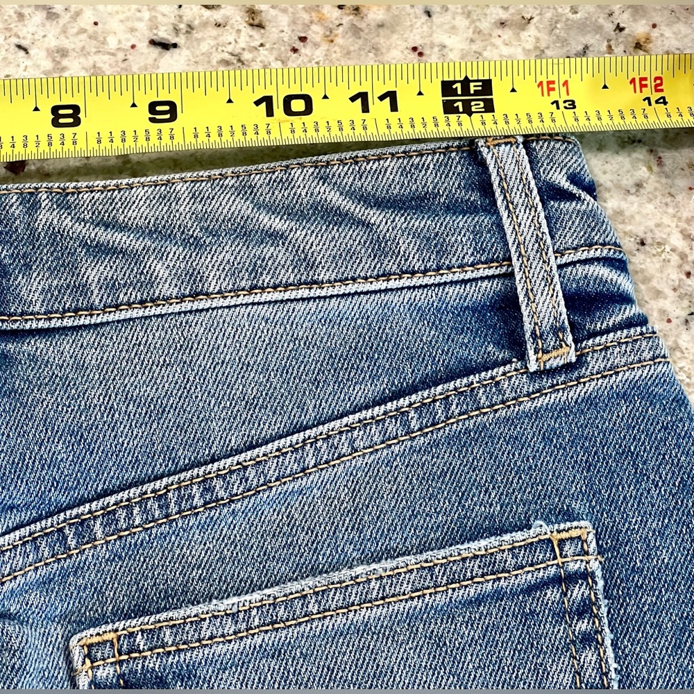SNEAK PEEK Classic Medium Vintage Denim Mini Skirt - Picture 8 of 11